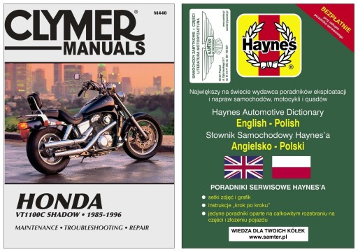 Керівництво по ремонту Honda VT 1100 Shadow (1985-1996) Clymer + БЕЗКОШТОВНО 24 години
