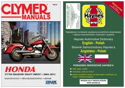 Honda VT750 Shadow (2004-2013) Керівництво по ремонту Clymer + БЕЗКОШТОВНО 24 години