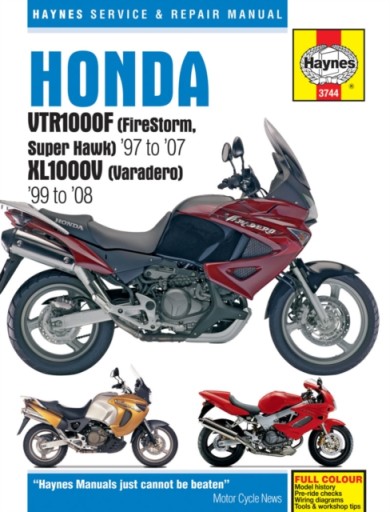 Honda Vtr1000f FireStorm Super Hawk 1997 Haynes