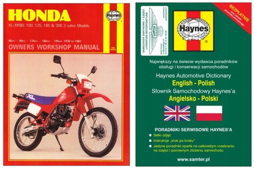 Honda XL80S XL100S XL125S XL125R XL185S XL200R 78-87 руководство по ремонту 24 часа