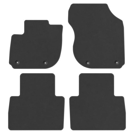 Honda e:Ny1 Electric 2023 года велюровые коврики GRAFIT LUX