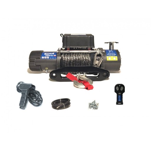 Лебедка Husar Winch BST12000LBS 12В синтетический трос