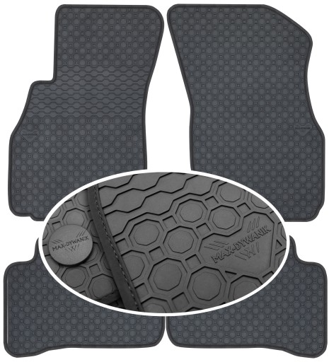 Гумові килимки Hyundai Accent II 1999-2005 PrimeLiner - Чорні