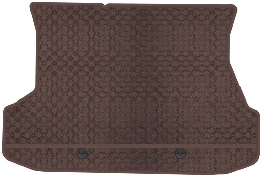 Hyundai Accent II HB 2002-2005 Вставка в багажник PRIMELINER - КОРИЧНЕВЫЙ