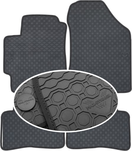 Гумові килимки Hyundai Accent III 2006-2011 PrimeLiner - Чорні