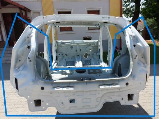 433436365463 - Hyundai Bayon 2023 Підкрилок лівий правий задній цілий зад