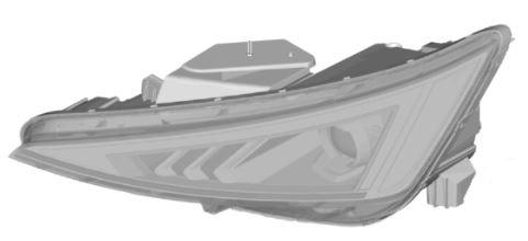 92101F2600 - Hyundai Elantra (2019-) Фара ліва