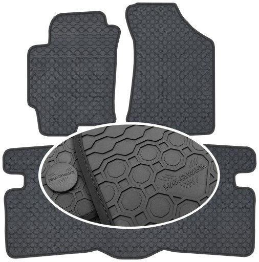 Гумові килимки Hyundai Elantra III SD 03-06 PrimeLiner - Чорні