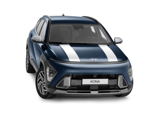 Hyundai Kona (2023-) Наклейки на кузов білі BE200ADE10WH
