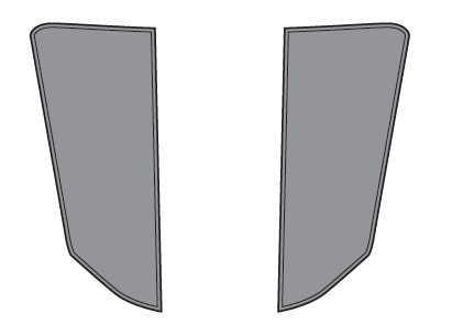 Hyundai Kona (2023-) Чорні вставки на кермо