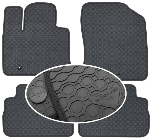 Гумові килимки Hyundai Santa Fe IV SUV Hybrid 2018-2024 PrimeLiner - Чорні