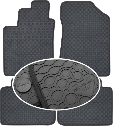 Гумові килимки Hyundai Sonata V SD 2005-2010 PrimeLiner - Чорні