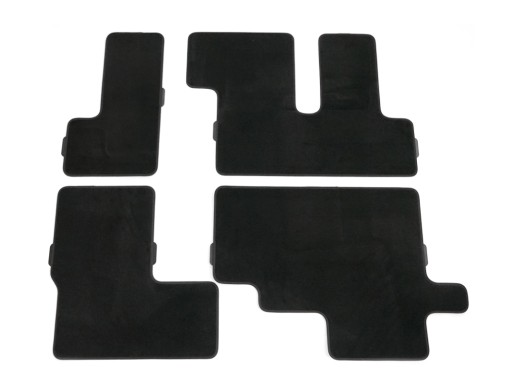Задні килимки Hyundai Staria Velour для 9-місної версії
