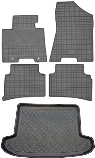 Hyundai Tucson II SUV 2015 - КОМПЛЕКТ - Коврик в багажник + коврик для ног