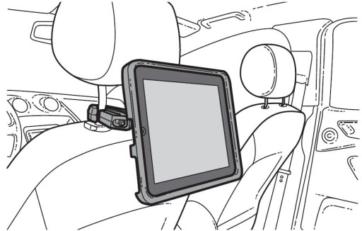 Тримач заднього сидіння Hyundai для iPad