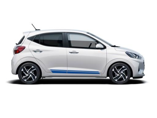 Hyundai i10 (2019 -) дверні ремені Бірюзовий