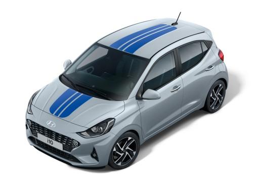 Hyundai i10 (2019-) Ремни для кузова бирюзовый