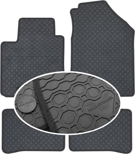 Hyundai i10 III HB 2020 - гумові килимки PrimeLiner - Чорні