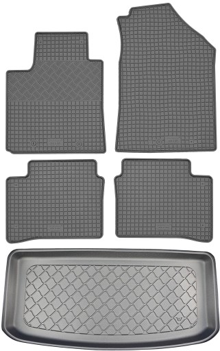 Hyundai i10 III HB 2020 - КОМПЛЕКТ - Коврик в багажник + коврик для ног