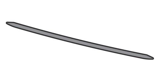 Hyundai i20 (2020-) отделка багажника Красная