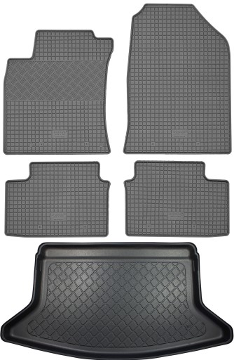 Hyundai i30 III PD HB 2017 - КОМПЛЕКТ - Коврик в багажник + коврик для ног