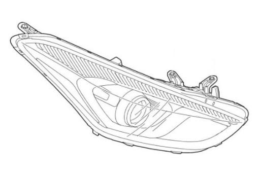92102-A6200 - Hyundai i30 Turbo (2015-2017) Фара правая