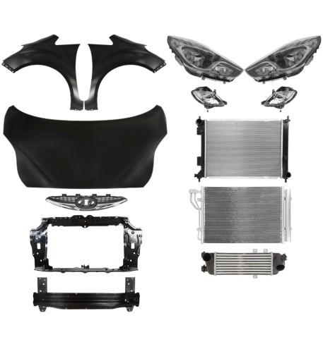 2585 - Hyundai ix20 10-15 Ремінь Капот Крило