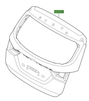 AK-735293 - КРЫШКА АМОРТИЗАТОРА ПЕРЕДНЕГО АМОРТИЗАТОРА TOYOTA COROLLA