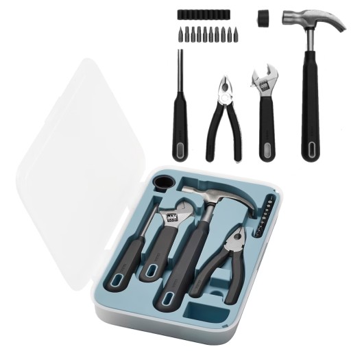 НАБОР ИНСТРУМЕНТОВ ИКЕА ТРИКСИГ КОМБИНИРОВАННЫЙ МОЛОТОК ОТВЕРТКА 15 шт.