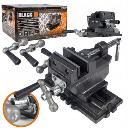 125ММ 19401 ДВУХОСНЫЙ КРЕСТ МАШИНА ТИСКИ