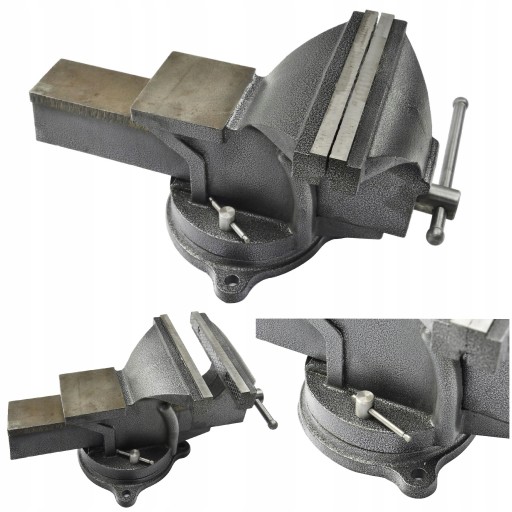 Слюсарні лещата обертаються 200 мм ковадло