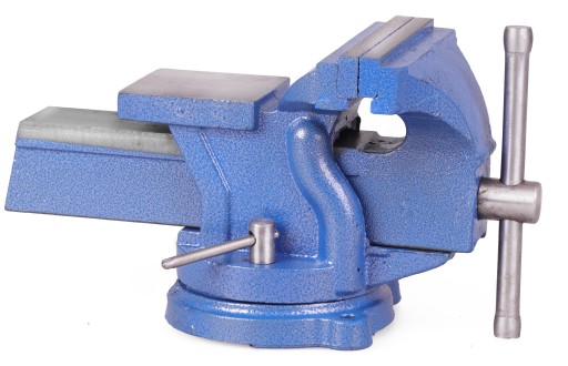 Лещата слюсарні поворотні 125 мм з ковадлом 360°