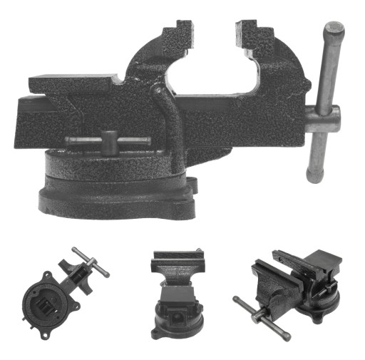 ТИСКИ СЛЕСАРНЫЕ ПОВОРОТНЫЕ 150 ММ