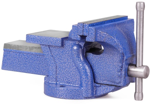 125 мм тверді слюсарні лещата з ковадлом тверді