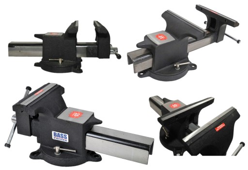 Стальные слесарные тиски 10 