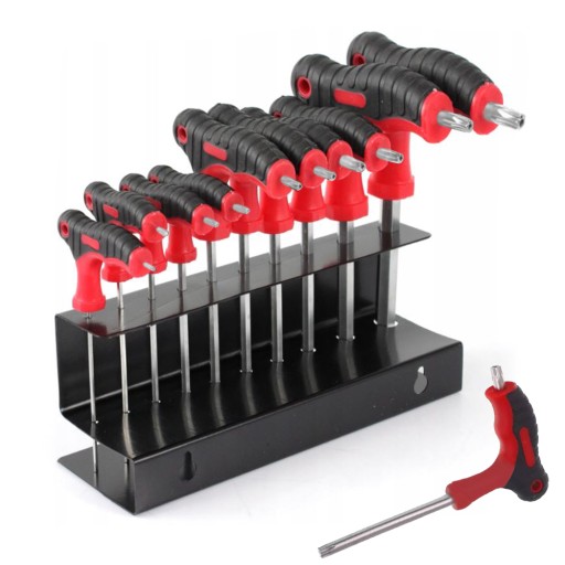 ШЕСТИГРАННЫЕ КЛЮЧИ ТИП TORX, 2–10 мм, НАБОР ИЗ 10 ШТ.