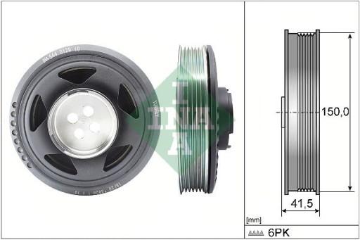 7E0422818 - VW TRANSPORTER T5 T6 наконечник тяги передний правый