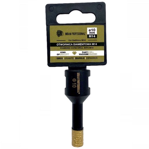 INDIAN PROFESSIONAL Алмазная кольцевая пила для керамогранита, плитки 10 мм