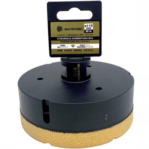 INDIAN PROFESSIONAL Алмазная кольцевая пила для керамогранита и плитки 115 мм