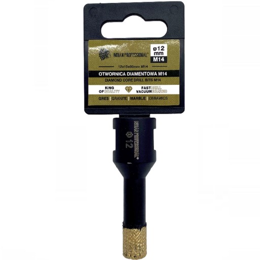 INDIAN PROFESSIONAL Алмазная кольцевая пила для керамогранита, плитки 12 мм