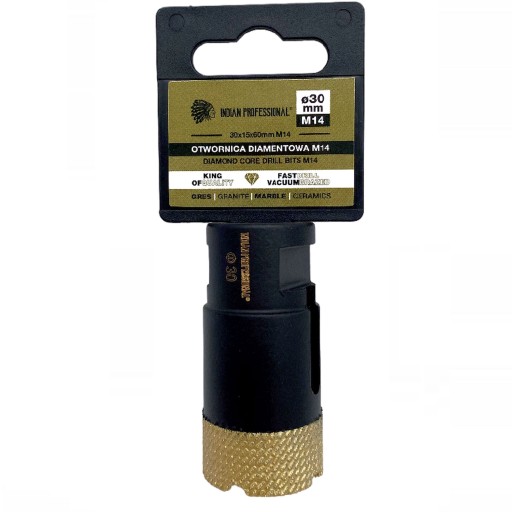 INDIAN PROFESSIONAL Алмазная кольцевая пила для керамогранита, плитки 30 мм.