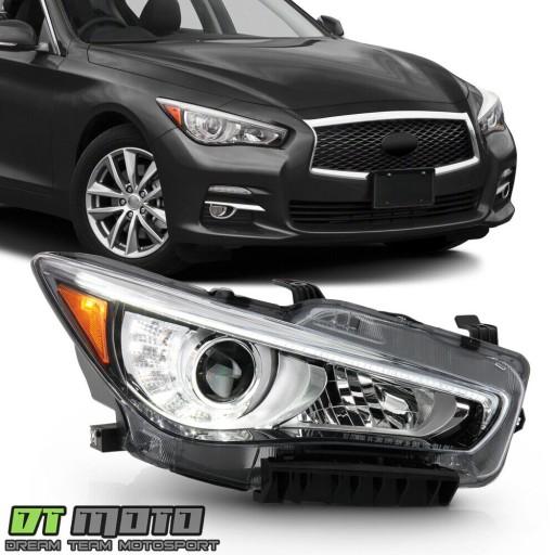 INFINITIQ50-2013FULLLEDRUSA - INFINITI Q50 2013 2014- ФАРА LED ЛАМПА США