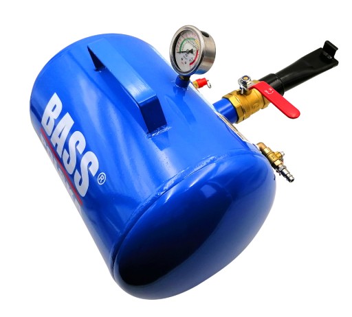 НАДУВАТЕЛЬ ДЛЯ НАКАЧИВАНИЯ ШИН КОЛЕС 25Л БАК ПОД ДАВЛЕНИЕМ BASS POLSKA