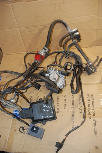 ПОСЛІДОВНІСТЬ ВСТАНОВЛЕННЯ 4CYL LPG GAS LOVATO