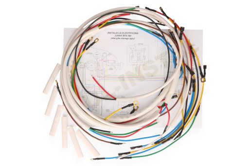 83096 - МОНТАЖ ЕЛЕКТРИЧНИЙ ЖГУТ ЮНАК М10 350 БІЛИЙ