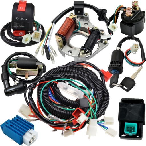 YK000125 - УСТАНОВКА ЛУЧА КВАДРОЦИКЛА ATV 4T 110 125 В КОМПЛЕКТЕ