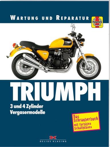 КЕРІВНИЦТВО ПО РЕМОНТУ МОТОЦИКЛА TRIUMPH 3 І 4 ЦИЛІНДРІВ.