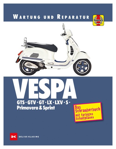 РУКОВОДСТВО ПО РЕМОНТУ СКУТЕРА VESPA GTS / GTV / GT / PRIMA