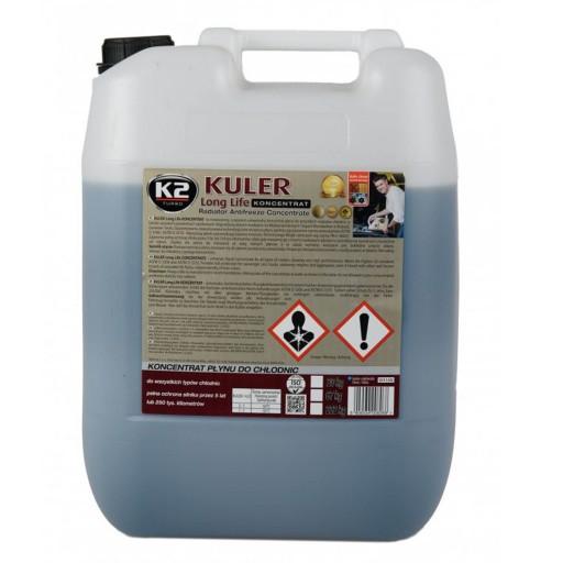 INTER-GLOBAL 9EDB37 KULER РІДИНА ДЛЯ РАДІАТОРІВ КОНЦЕНТРАТ 1:1 BLUE K2 LON