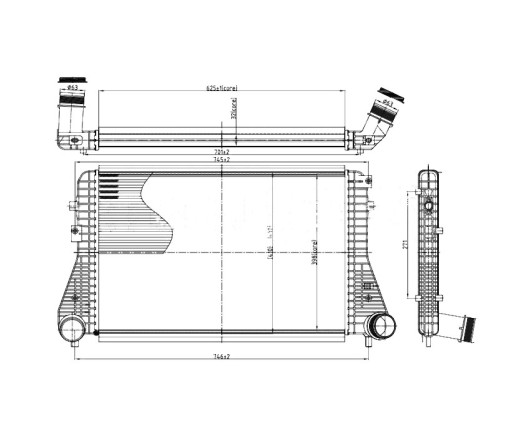 ІНТЕРКУЛЕР AUDI A3 (8P) 09- 1K0145803AS